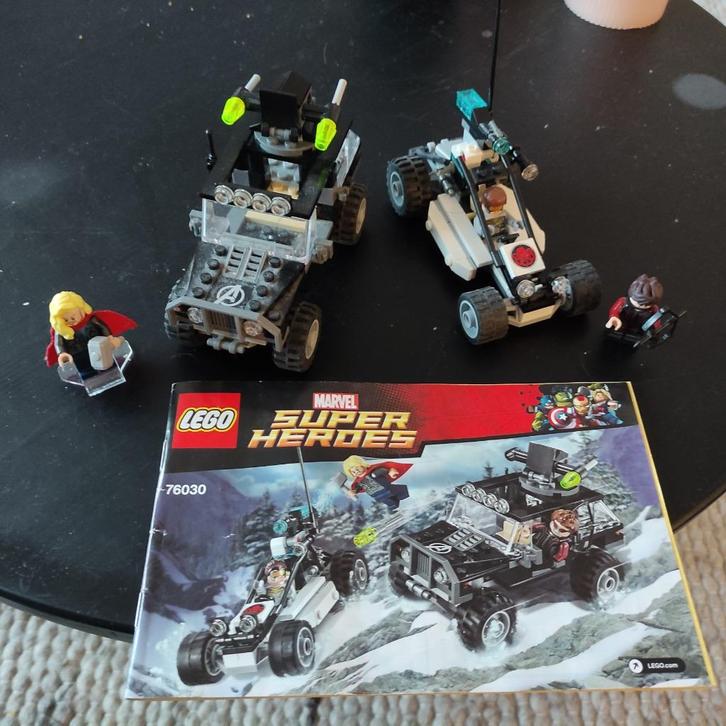 Lego Super Heroes 76030, Avengers - Hydra confrontatie COM., Kinderen en Baby's, Speelgoed | Duplo en Lego, Zo goed als nieuw