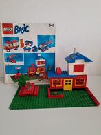 Lego basic 545 incomplete set met instructieboek, Gebruikt, Ophalen of Verzenden