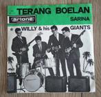 Willy and his Giants single Nederbeat Den Haag Terang Boelan, Gebruikt, 7 inch, Single, Ophalen of Verzenden