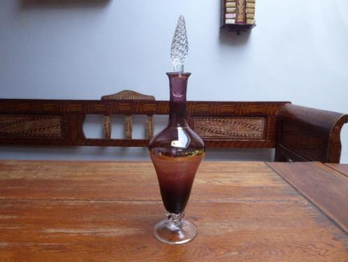 Sierlijk vormgegeven glazen karaf, made in Italy, Antiek en Kunst, Antiek | Glas en Kristal, Ophalen of Verzenden