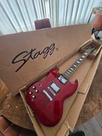 Nieuwe Stagg linkshandig Elektrische Gitaar in Doos, Muziek en Instrumenten, Snaarinstrumenten | Gitaren | Elektrisch, Ophalen of Verzenden
