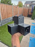 Paalverbinder 8 stuks 7x7 (7171), Tuin en Terras, Ophalen, Zo goed als nieuw