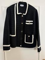 Leo & Ugo vest zwart wit nieuwstaat maat 44, Kleding | Dames, Truien en Vesten, Ophalen of Verzenden, Zo goed als nieuw, Maat 42/44 (L)