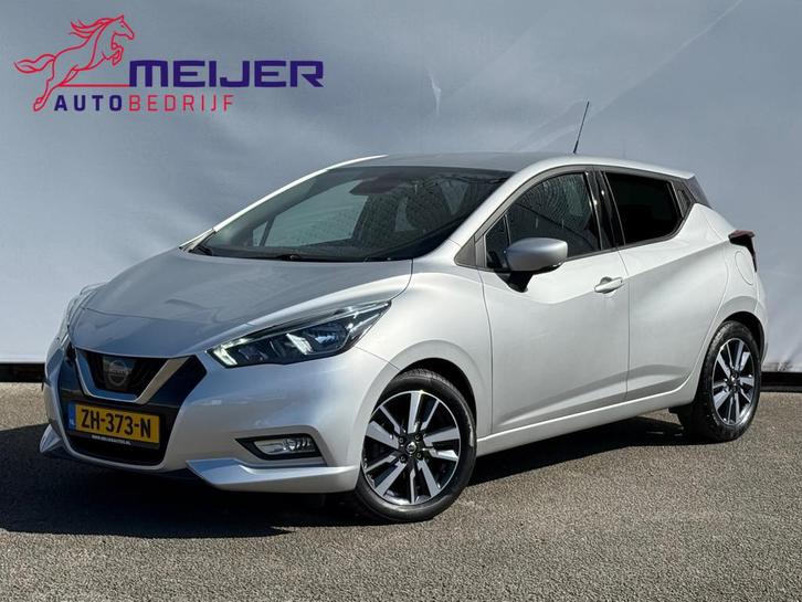 Nissan Micra 1.0 IG-T N-Connecta Navigatie | Camera | Clima, Auto's, Nissan, Bedrijf, Te koop, Micra, ABS, Airbags, Airconditioning