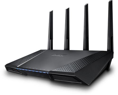 ASUS RT-AC87U Dual band gigabit router 802.11ac (wifi 5), Computers en Software, Routers en Modems, Zo goed als nieuw, Ophalen of Verzenden