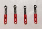 Lego Technic setje (4) schokbreker 6.5 L Rood hard spring, Gebruikt, Ophalen of Verzenden, Losse stenen