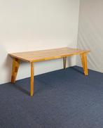Vergadertafel, 210 x 100 cm. - hoogte 76,5 cm., Ophalen, Gebruikt