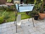 Stokke babybadje met standaard en zitje, Zo goed als nieuw, Badje, Standaard, Ophalen