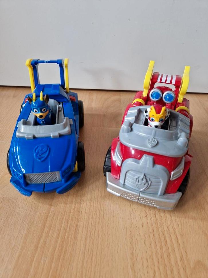 Power Pups transformerende auto's met pijltjes, Kinderen en Baby's, Speelgoed | Speelgoedvoertuigen, Gebruikt, Ophalen of Verzenden