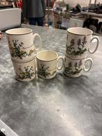 Villeroy & Boch Mokken - Set van 5 (1 beschadigd), Ophalen, Gebruikt, Overige stijlen, Kop(pen) en/of Schotel(s)