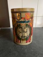 Oud bevrijdingsblik WOII 1945 Geallieerden Nederland/USA/Rus, Verzamelen, Blikken, Ophalen of Verzenden, Gebruikt, Overige, Overige merken