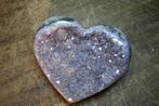 Aura kwarts hart (2) geslepen 471 gr, 12x10x4 cm, Verzamelen, Mineralen en Fossielen, Ophalen of Verzenden, Mineraal