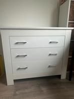 Complete babykamer set – commode + ledikant (wit), Ophalen, Gebruikt, 50 tot 70 cm, 100 cm of meer