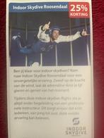Indoor Skydive Roosendaal Voordeelbon, Drie personen of meer, Kortingsbon, Overige typen
