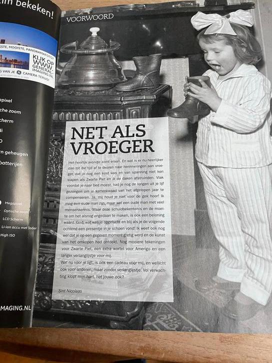 Sint Magazine - Cadeautips en Interviews, Ophalen of Verzenden, Zo goed als nieuw, Overige typen