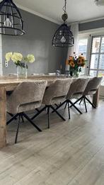 Eetkamerstoelen Draaibaar Outlet ‼️, Zwart, Nieuw, Ophalen of Verzenden, Stof