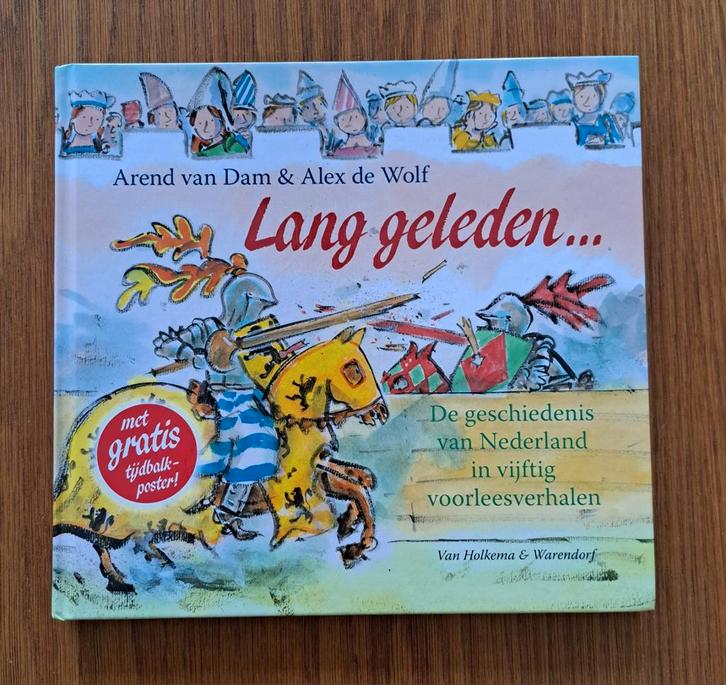 Nieuw: boek LANG GELEDEN  De geschiedenis van Nederland, Boeken, Kinderboeken | Jeugd | onder 10 jaar, Nieuw, Ophalen of Verzenden