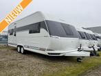 Hobby Prestige 620 CL 2024, Caravans en Kamperen, Rondzit, Hobby, 2 aparte bedden, Schokbreker