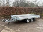Hapert plateauwagen, 405x180cm, 2700kg, aanhangwagen, Auto diversen, Aanhangers en Bagagewagens, Gebruikt