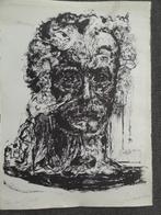 Litho Georges Brassens door Parsus exemplaire d'artiste 1974, Verzenden