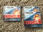 Philips dvd+r 2x 4.7 Gb ( 120 min 1-16x) en 1x 8.5 Gb, Alle leeftijden, Ophalen of Verzenden, Nieuw in verpakking