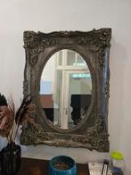 Ovale wandspiegel Baroque silver, Antiek en Kunst, Antiek | Spiegels, Ophalen of Verzenden, Ovaal, 50 tot 100 cm, 100 tot 150 cm