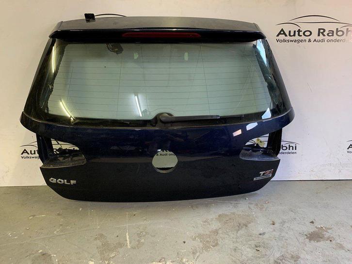 VW Golf 7 achterklep donker blauw, Auto-onderdelen, Carrosserie en Plaatwerk, Achterklep, Gebruikt, Ophalen of Verzenden