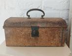 oud blik met greepje, Antiek en Kunst, Curiosa en Brocante, Ophalen of Verzenden