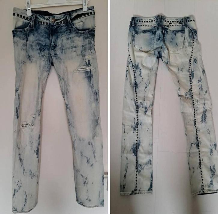 Spijkerbroek jeans leRock 28, Kleding | Dames, Spijkerbroeken en Jeans, Zo goed als nieuw, W28 - W29 (confectie 36), Blauw, Ophalen of Verzenden