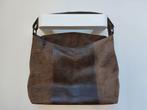 BURKELY Croco Chloe Hobo - Hobotas - Cognac, Minder dan 30 cm, Bruin, Zo goed als nieuw, 40 tot 50 cm