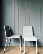 5 stapelbare Vitra 03 design stoelen van Maarten van Severen, Vijf, Zes of meer stoelen, Grijs, Metaal, Ophalen of Verzenden