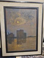 Schilderij Jan de Boer (Zaanstreek?), Antiek en Kunst, Ophalen