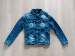 Name it spijkerjas / jeans jack 140 met mario applicaties, Kinderen en Baby's, Kinderkleding | Maat 140, Jongen, Name it, Gebruikt