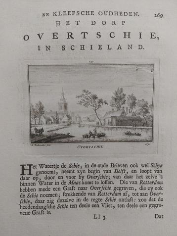 137 / Overtschie - Overschie Gravure van A. Rademaker beschikbaar voor biedingen