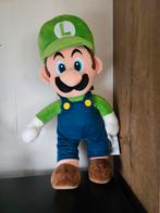 Super Mario Luigi Jumbo Pluche 50cm, Kinderen en Baby's, Speelgoed | Knuffels en Pluche, Overige typen, Ophalen of Verzenden, Zo goed als nieuw