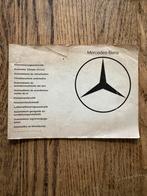 Mercedes Instructieboekje Airco - Meertalig (incl. Nederland, Ophalen of Verzenden