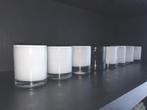 Set luxe waxinelichthouders - ERIC KUSTER, Ophalen, Zo goed als nieuw, Overige materialen, Minder dan 25 cm