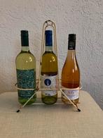 Vintage Tomado Flessenrek van Tomado voor 3 flessen, Ophalen of Verzenden, Hout, Minder dan 50 cm, Minder dan 5 flessen