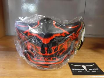 Scorpion exo combat mask samurai mat zwart rood nieuw €44,90