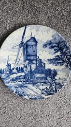 4 Delftsblauwe bordjes, Antiek en Kunst, Antiek | Wandborden en Tegels, Ophalen