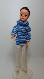 Vintage Sindy Barbie pop hard hoofd Work and play outfit, Verzenden, Gebruikt, Pop