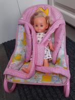 Gratis pop in stoeltje, Kinderen en Baby's, Speelgoed | Poppen, Ophalen, Gebruikt, Babypop