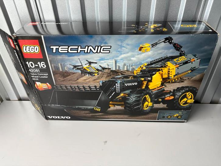Lego technic 42081 Volvo concept zeux wiellader zgan, Kinderen en Baby's, Speelgoed | Duplo en Lego, Zo goed als nieuw, Lego, Complete set