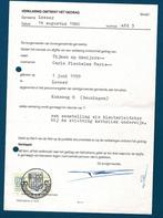 Legeszegel Losser op document., Postzegels en Munten, Na 1940, Verzenden, Gestempeld