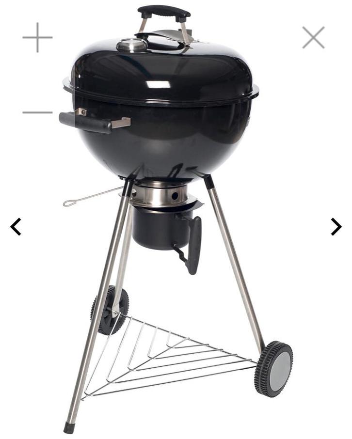 Nieuwe houtskool barbecue Kettle Intratuin, Tuin en Terras, Houtskoolbarbecues, Nieuw, Met accessoires, Ophalen