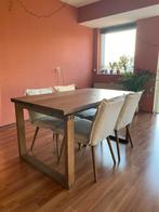 IKEA MÖRBYLÅNGA eettafel met 4 stoelen – als nieuw!, Huis en Inrichting, Tafels | Eettafels, Ophalen, 100 tot 150 cm, Eikenhout