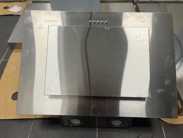 Privileg Afzuigkap, Witgoed en Apparatuur, Afzuigkappen, Refurbished, Vrijstaand, Wandschouwkap, 200 tot 400 m³ per uur, Motor