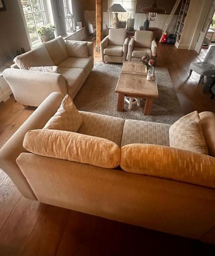 Gratis af te halen, mooi bandstel (voor 20 januari), Huis en Inrichting, Banken | Complete zithoeken, Zo goed als nieuw, Stof