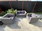 Loungeset, Tuin en Terras, Tuinsets en Loungesets, Ophalen, 5 zitplaatsen, Kunststof, Gebruikt