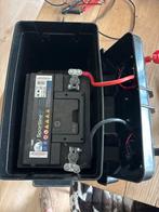 Accu in accukist - Power Center, Watersport en Boten, Ophalen, Gebruikt, Motor en Techniek